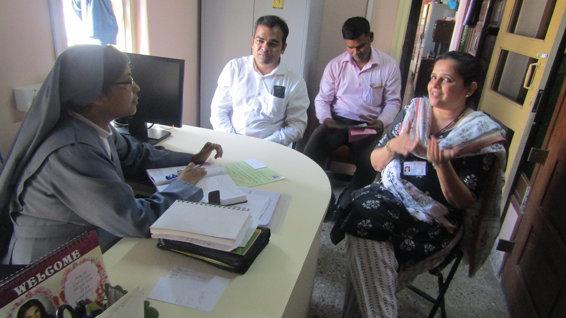 University of Mumbai’s Garware Institute Assistant Director Visits Sahayini VTC Office
