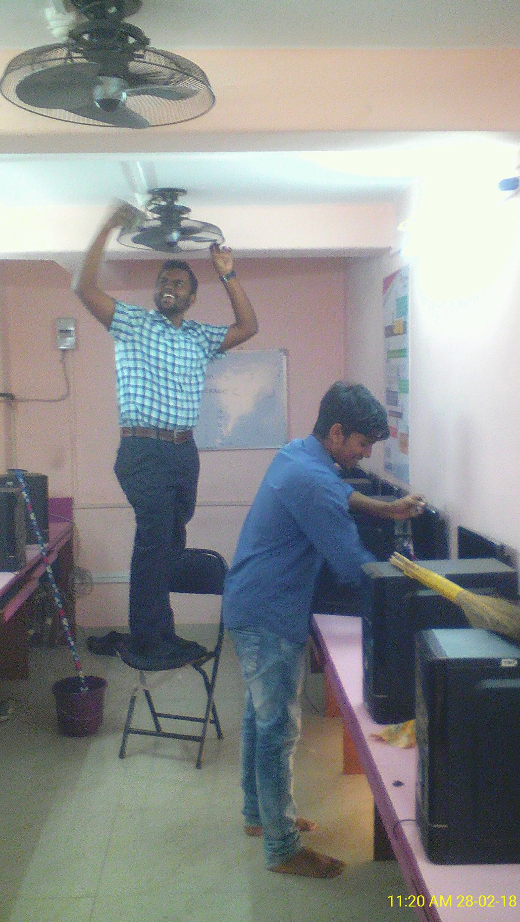 Swachh Bharat Clean-Up Drive at Sahayini VTC, Wadala