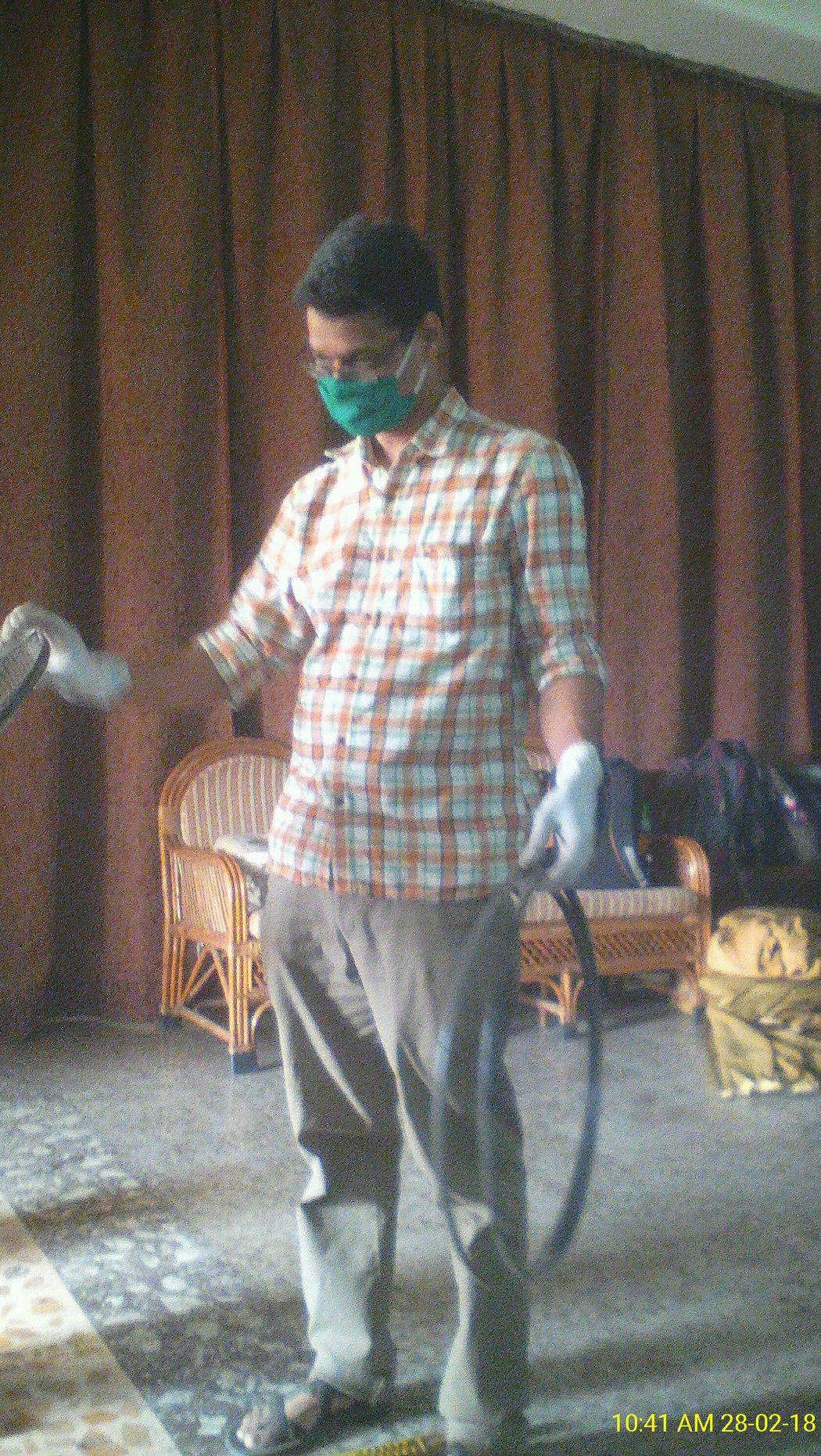 Swachh Bharat Clean-Up Drive at Sahayini VTC, Wadala