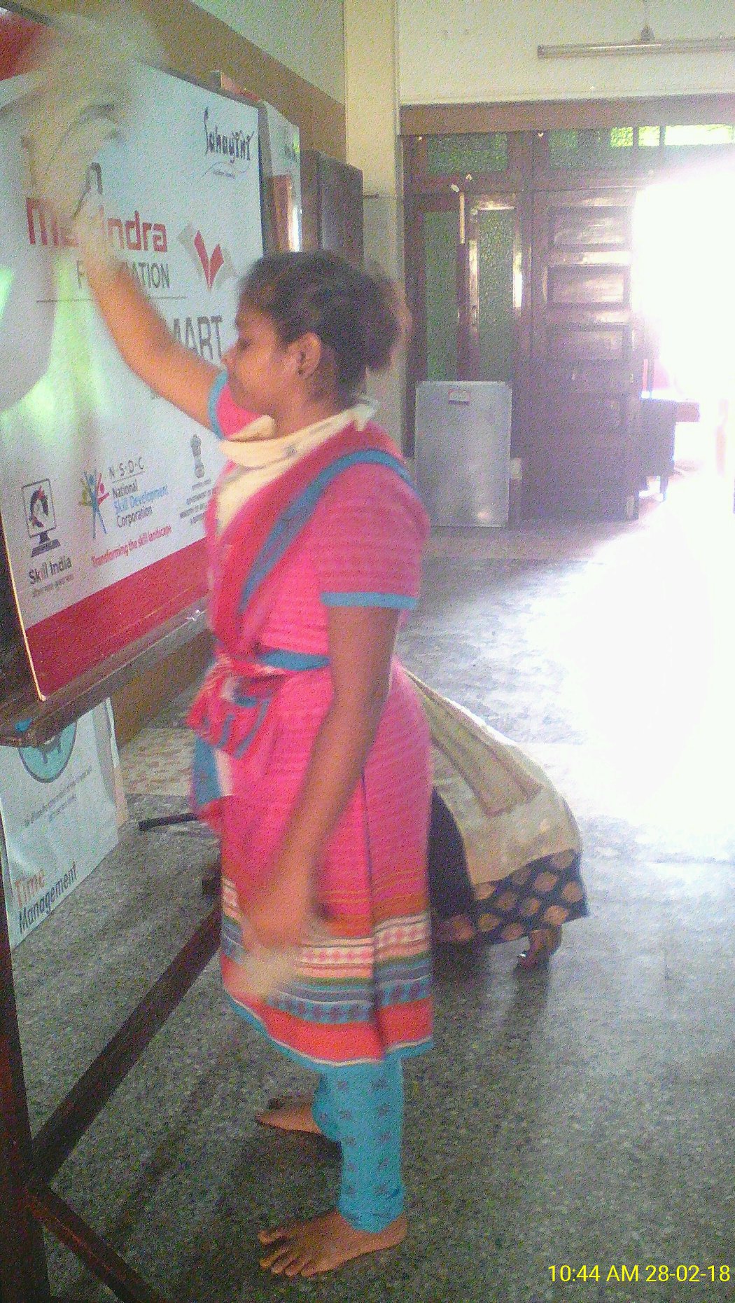 Swachh Bharat Clean-Up Drive at Sahayini VTC, Wadala