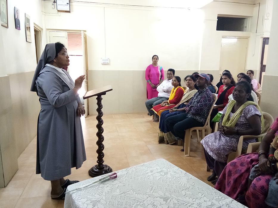 Parents’ Meeting at Auxilium Welfare Centre, PUNE