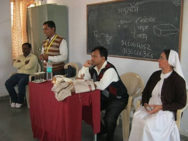 NABARD Workshop on Bio-gas and Free Health Check-ups, Bableshwar
