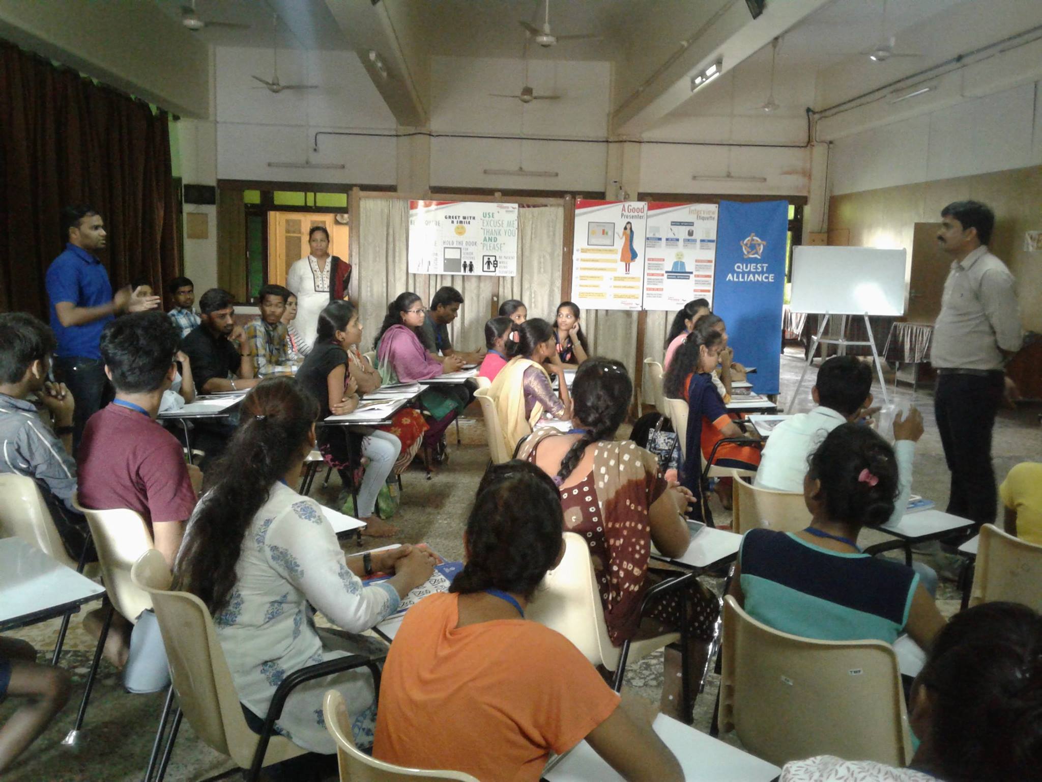 Quest Alliance Support Visit and Placement Strategy Meeting