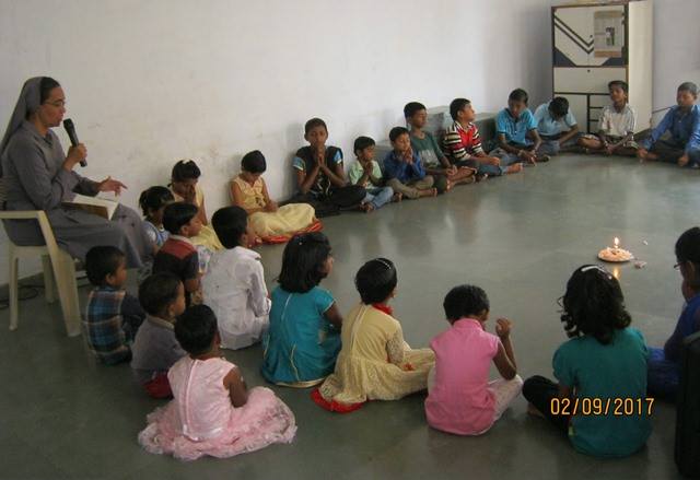 Girl Child Day Celebration at Maria Bhavan