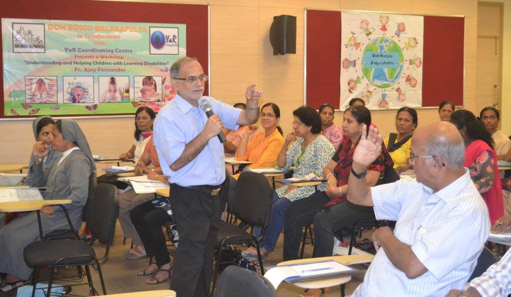 Workshop on Children with Learning Difficulties in Matunga