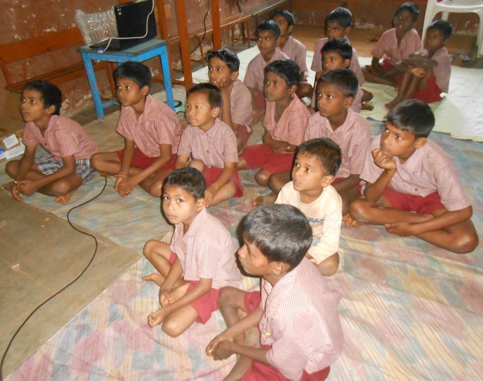 Child protection session and Diwali celebration at Kunegaon