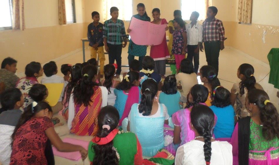 Life skills and child protection awareness program in Ahmednagar