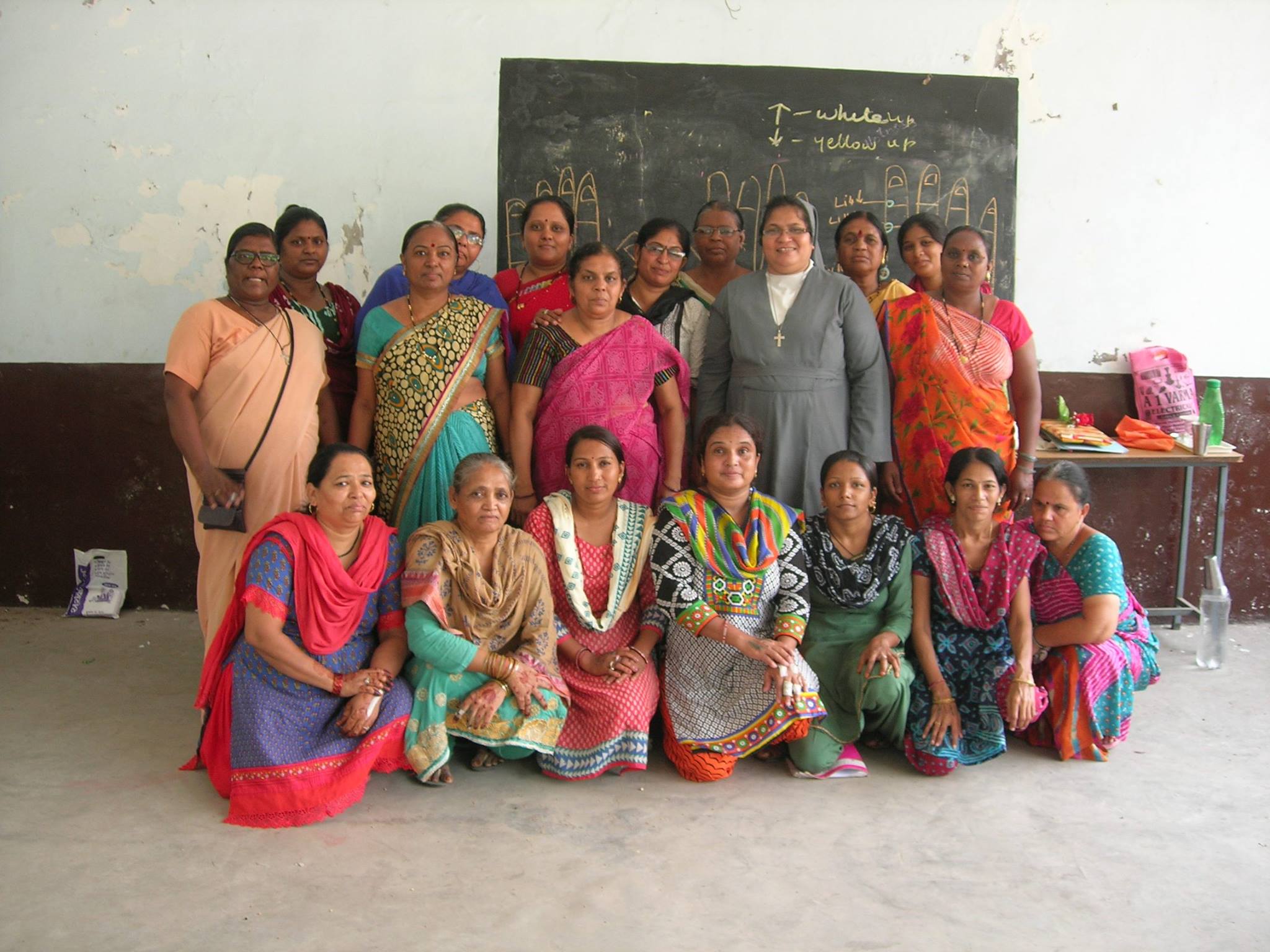 Healing ministry session at Auxilium, BARODA