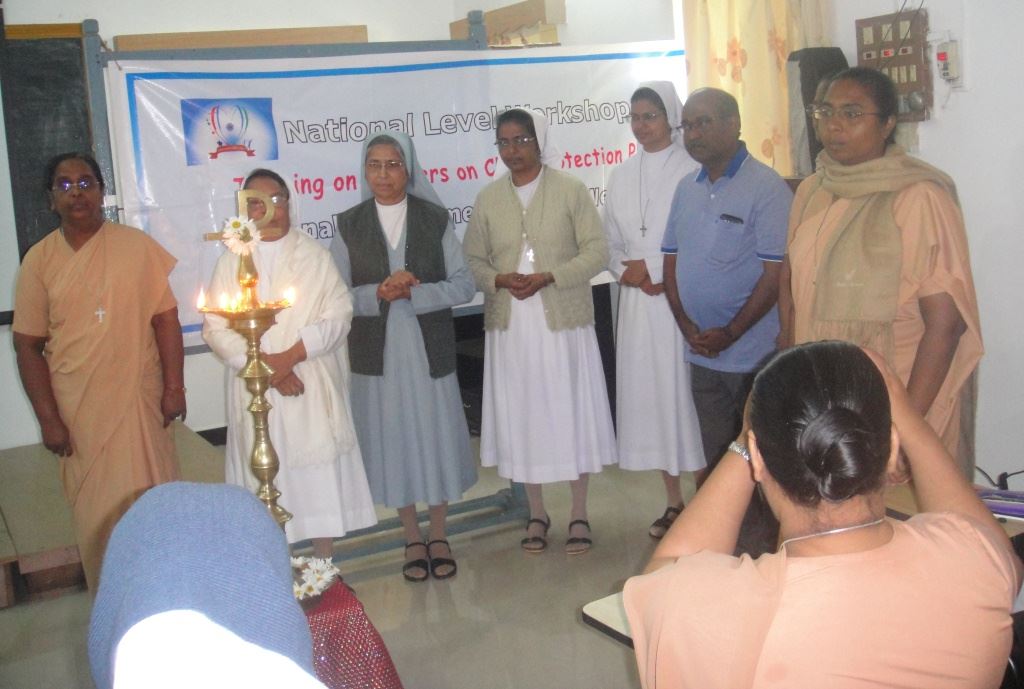 Training of trainers on child protection policy at Wellington, Chennai