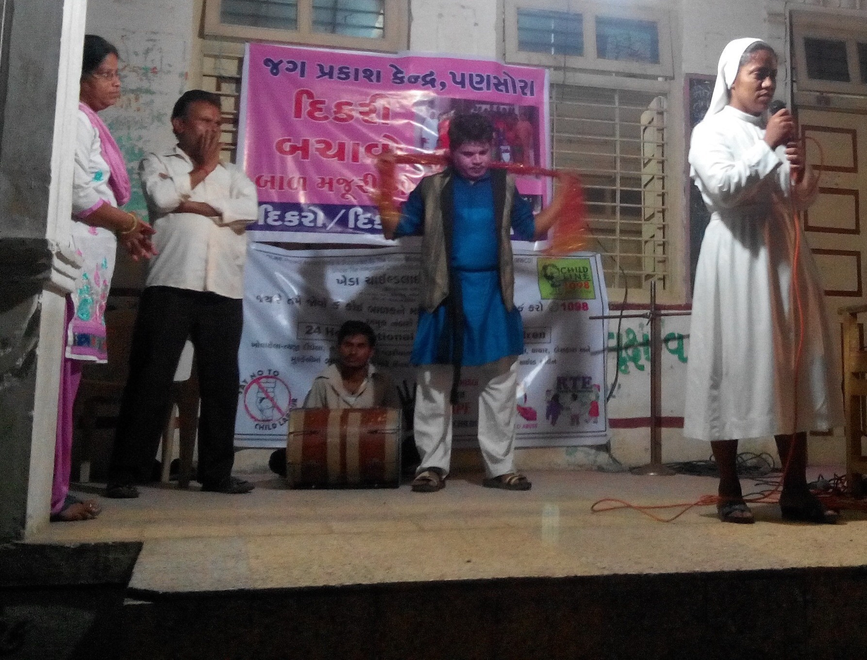 Street play on children’s rights to life in Pansora